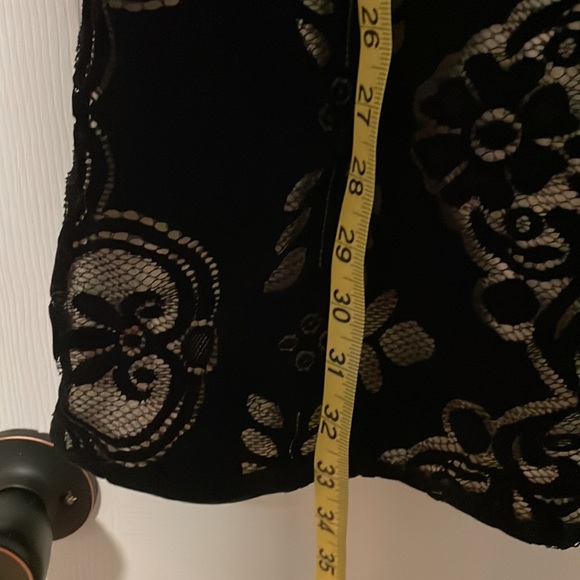 Saylor x Free People Velvet cutout mini dress - Picture 3 of 7